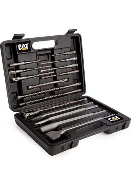 DA03902 17 Parça Tungsten Karbür Sds-Plus Beton Kırıcı/delici Matkap Ucu