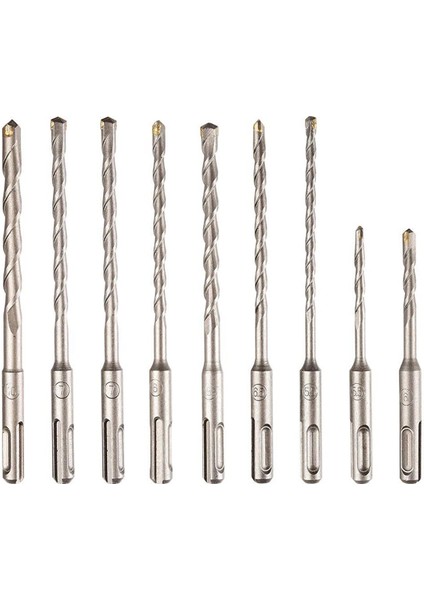 DA03902 17 Parça Tungsten Karbür Sds-Plus Beton Kırıcı/delici Matkap Ucu fırsatları