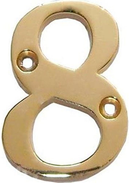Metal Rakam Numara Inoks-7