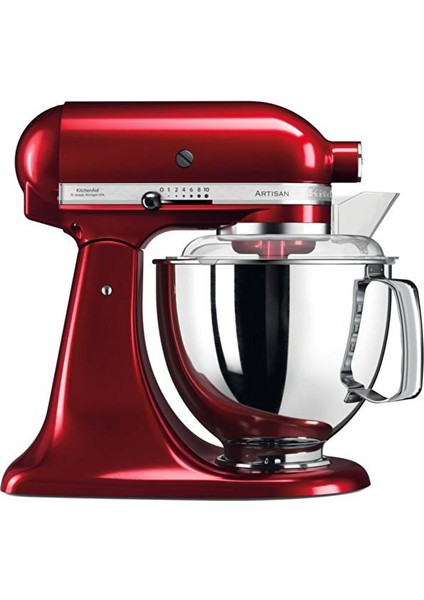 Kitchanaid 5KSM175PSECA Arti̇san 4.8 Lt Mutfak Şefi̇ - Candy Apple