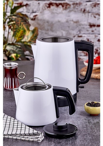 Keyfidem Çay Makinesi Beyaz