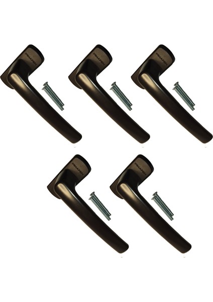 5 Adet-Pimapen® Marka Pencere Kolu Koyukahve