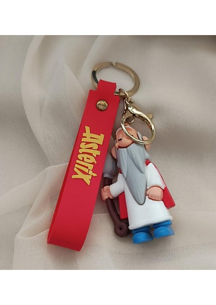 Asterix Silikon Anahtarlık 3D Çanta Süsü Aksesuar