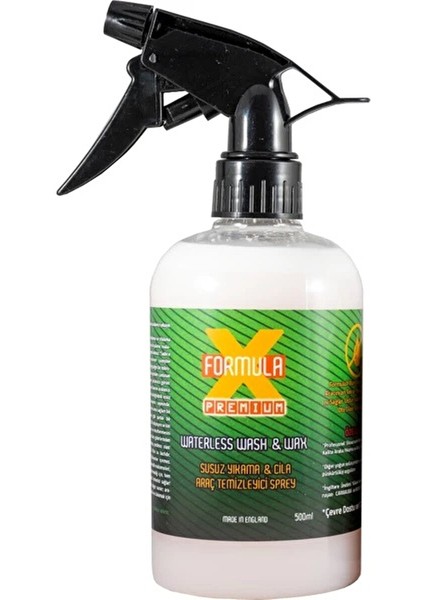 Waterless Wash & Wax Susuz Yıkama & Cila Araç Temizleyici (500 Ml)