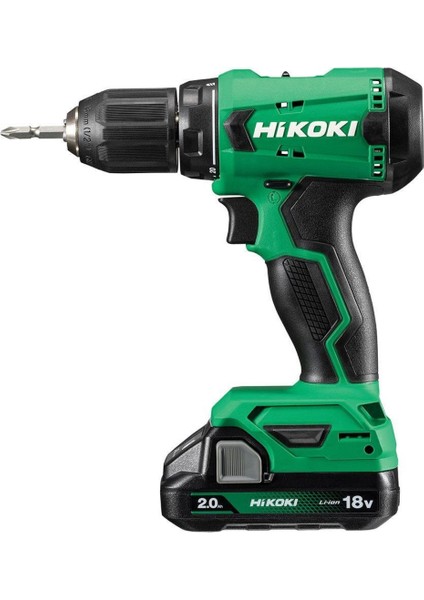 DS18DA-2.0 18V/2.0AH 50NM Çift Akülü Şarjlı Darbesiz Matkap