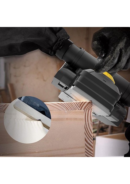 DX81B 18VOLT 82MM Çift Bıçaklı Kömürsüz Profesyonel Planya (Akü Dahil Değildir)