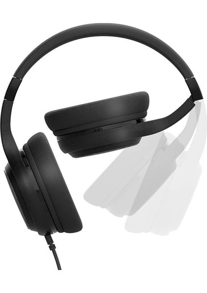 Pulse 120 Bass Kablolu Kulaküstü Kulaklik - Si̇yah