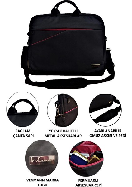 Vgm 6900 15,6'' Siyah Laptop Çantası fiyatları