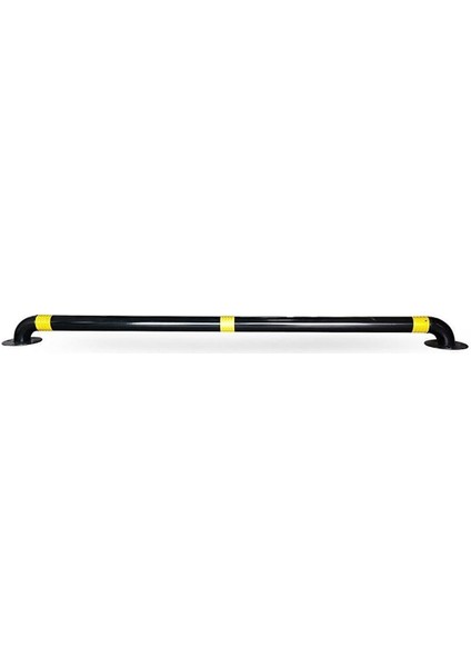 10'lu Set Siyah Demir Otopark Stoperi – 180X13 cm