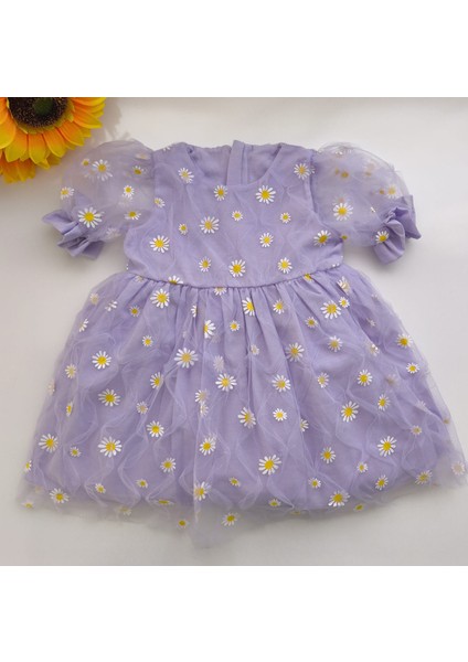 Papatyadesenli Kız Bebek ve Çocuk Elbise fiyatları