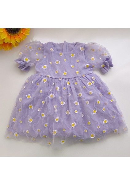 Papatyadesenli Kız Bebek ve Çocuk Elbise fırsatları