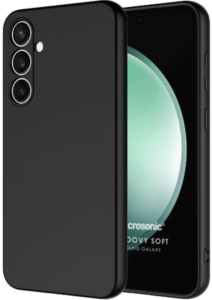 Galaxy A56 Kılıf Groovy Soft Siyah [galaxy A56 ile Uyumlu Kılıf - Siyah]
