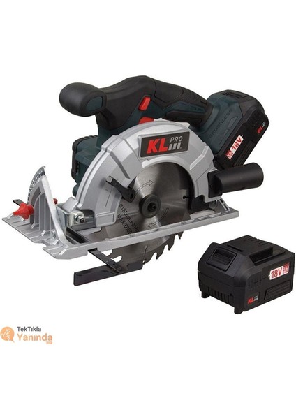 Klpro KLDAT18B-50 18VOLT/5.0AH Li-Ion Kömürsüz Profesyonel Daire Testere