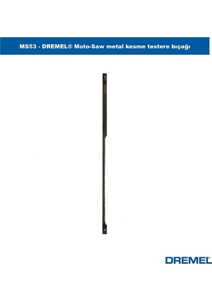 MS53 Moto-Saw Metal Kesme Testere Bıçağı