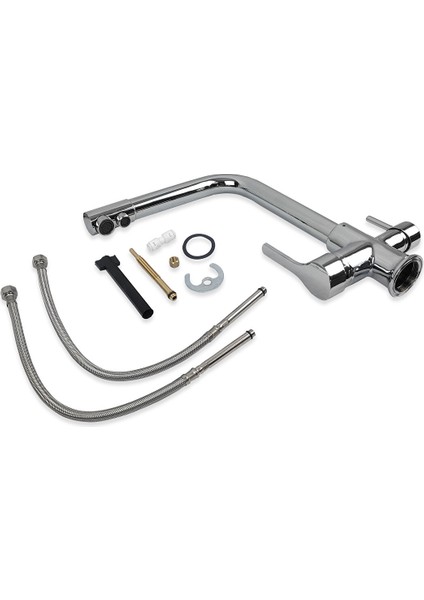 3 Yollu Oval Krom Musluk - 3 Yollu Evi̇ye Bataryasi Aritma Çikişli modelleri