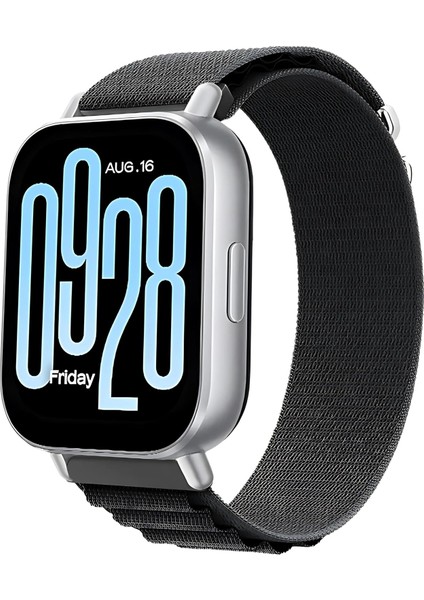 Xiaomi ile Uyumlu Alpin Loop Kumaş Kordon Redmi Watch 5 Active/lite/watch S4/2/2PRO/S3/S1/S1PRO/S1 Active Için Terletme Yapmayan Nefes Alabilen Konforlu Spor Tasarım Kayış