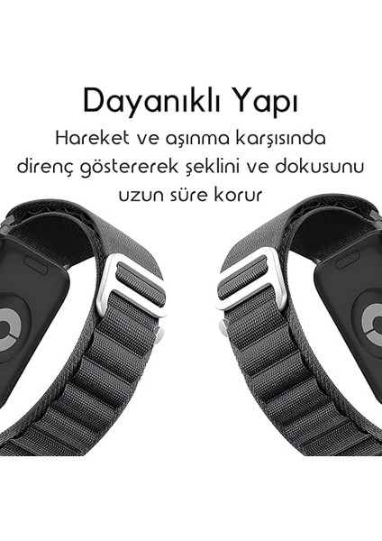 Xiaomi ile Uyumlu Alpin Loop Kumaş Kordon Redmi Watch 5 Active/lite/watch S4/2/2PRO/S3/S1/S1PRO/S1 Active Için Terletme Yapmayan Nefes Alabilen Konforlu Spor Tasarım Kayış modelleri