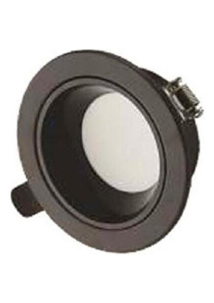 CT-5261 Başak Siyah Kasa LED Armatür 3 Renk 8W