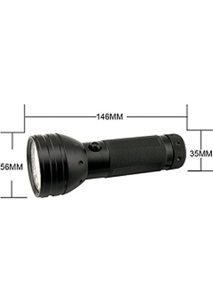 51 LED Ultraviyole Uv Mor Işık Fener modelleri