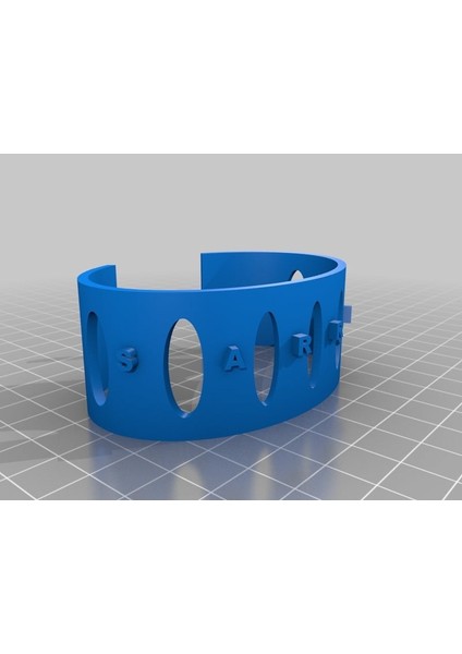 Isimle Keçe Bileziği (Sadece Plastik Aparattır!!!) 3D