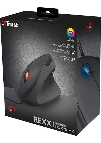 GXT144 Rexx Ergo Gaming Mouse-Syh fiyatları
