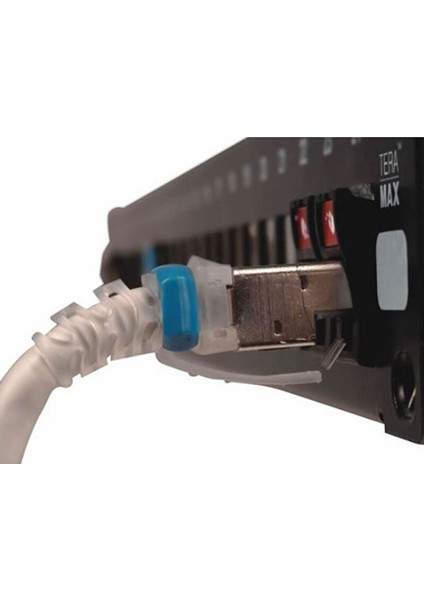 Zmax 6A Utp Bakır Lan Veri Kablosu 2mt Black Clips 2 Adet