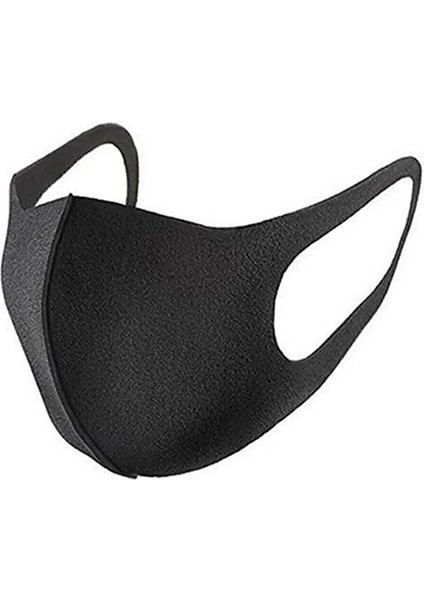 Siyah Cerrahi Yıkanabilir Maske