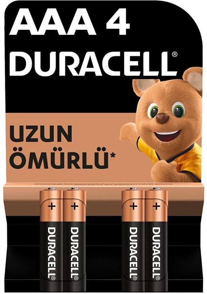 Alkalin Aaa Ince Kalem Piller, 4 Lu Paket