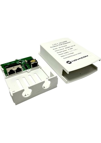 ND-PE102W 10/100MBPS 1/2 Dış Ortam Poe Repeater 100MT 30W fırsatları