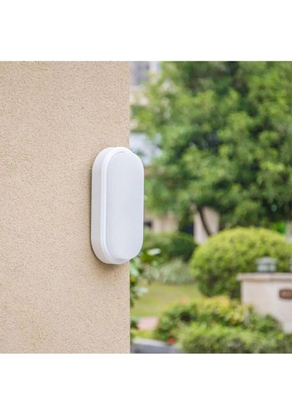 20 Watt Beyaz Işık Ledli Nemli Alan, Dış Mekan, Bahçe, Banyo, Teras, Balkon, Kamelya, Veranda Apliği