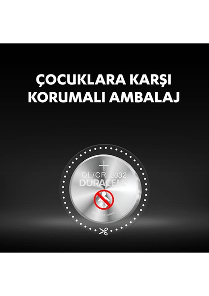 Özel 2032 Lityum Düğme Pil 3V, 2 Li Paket (CR2032) fırsatları