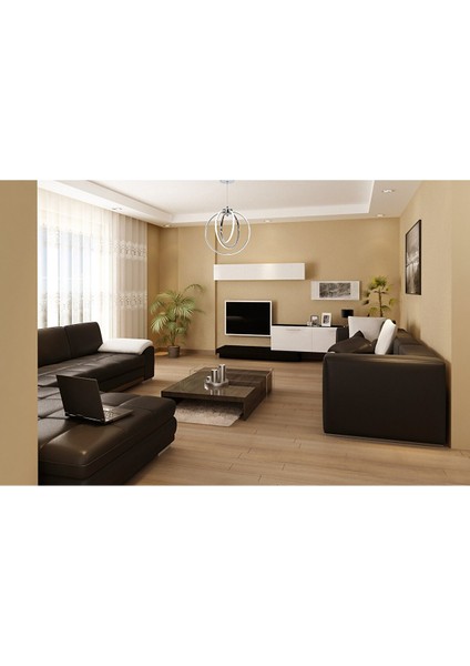 Halka Modern Avize LED 42W 43X40CM Alüminyum Profil Krom -AV-6166-3K modelleri