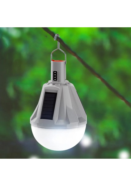Solar LED Güneş Enerjili Şarjlı Bahçe Kamp Uzaktan Kumandalı Işık