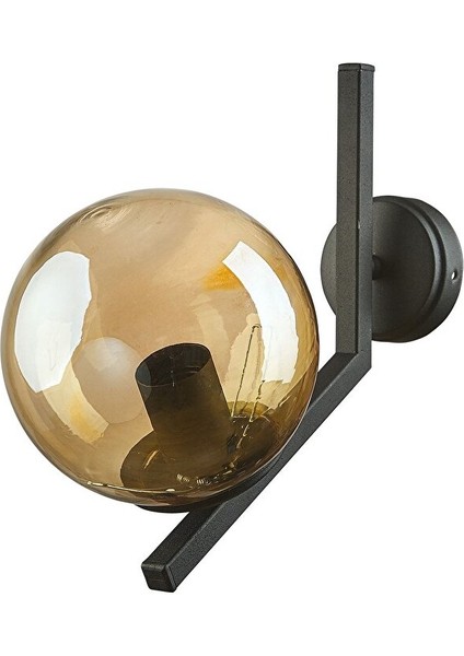 Tanya Modern Tasarım Kapalı Globe Camlı Aplik
