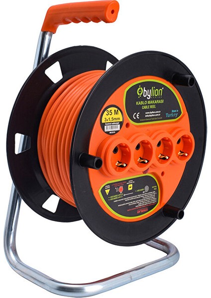 Bylion Plastik Makaralı Kablo 3x2.5mm (20MT)