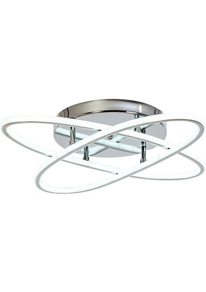 Atom Modern Avize LED 79W 64X64CM Alüminyum Profil Krom -AR-6110-2K fiyatları