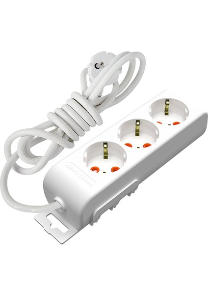 Ri-Tech Grup 3 Lü Topraklı Grup Priz 2 Metre