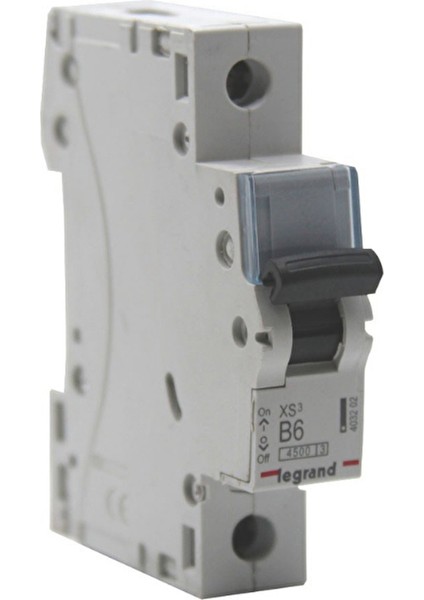 Xs3 C Tipi 1X6A 4.5ka Otomatik Sigorta 403327