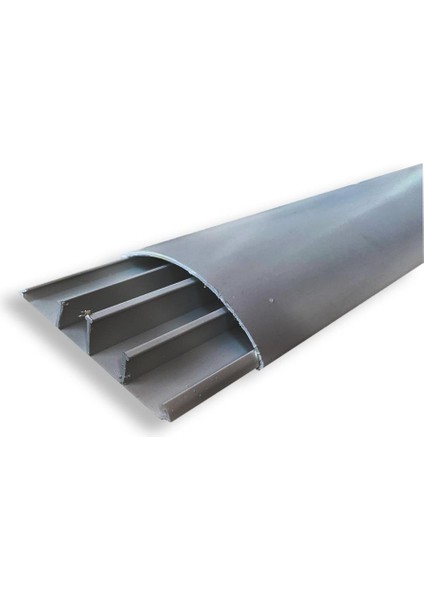 75X20 Balık Sırtı Kablo Kanalı Yapışkanlı (Gri̇) 2 mt