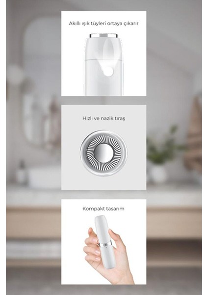 KEP-6816 Kaş, Yüz, Hassas Bölgeler Için Otomatik Işıklı Cımbız fiyatları