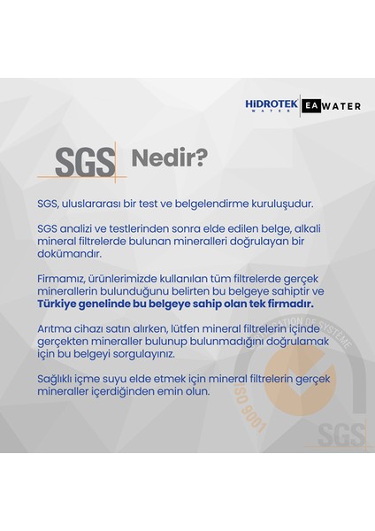 Ea Water Natural Ph 8.5 Alkali Zengin Mineralli Canlı Su Üreten En Iyi Su Arıtma Cihazı / Pompalı 2025