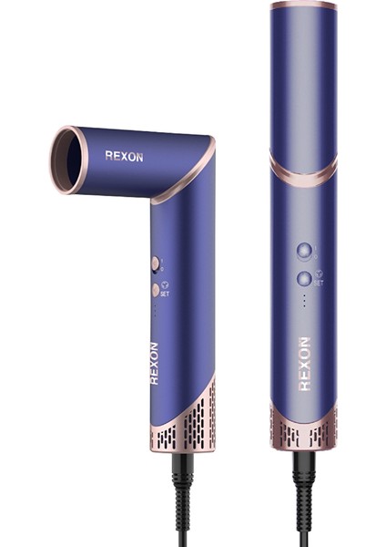 Flex Hot Aır Brush/mavi-Sarı