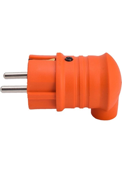 Bylion Monofaze Kauçuk Erkek Eğik Fiş Turuncu