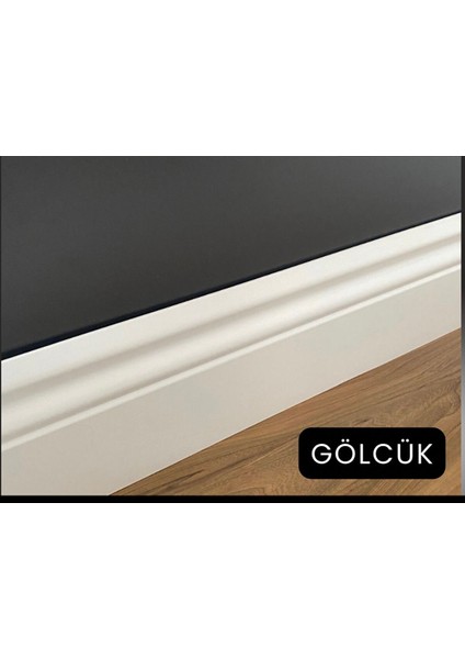 By Istanbul Lake Pvc Kaplama Saten Beyaz 10 cm Parke Süpürgelik 10 Adet 25MT B10 fiyatları