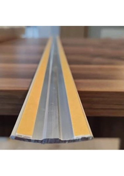Alüminyum Sarı Kapı Eşik Profili Parke Kapı Altı Çıtası Yapışkanlı 78 cm modelleri
