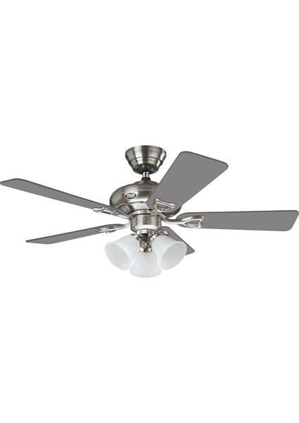 Seville Fırçalanmış Nikel - 112 Cm. 3 Lü Aydınlatmalı Tavan Vantilatörü modelleri