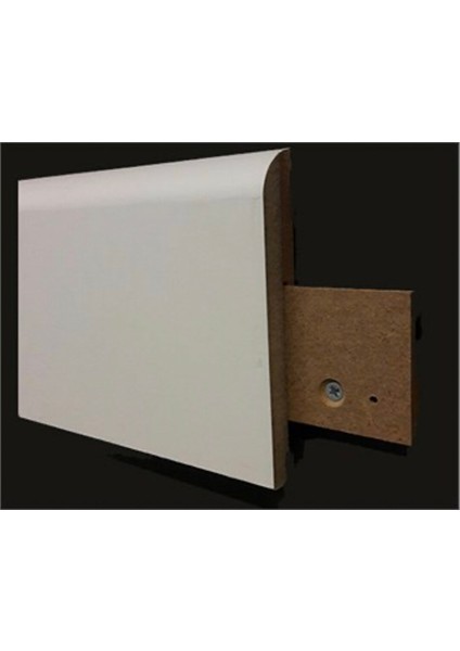 By Istanbul 12.5 mt 5 Adet Lake Pvc Kaplama Saten Beyaz 10 cm Parke Süpürgelik fiyatları