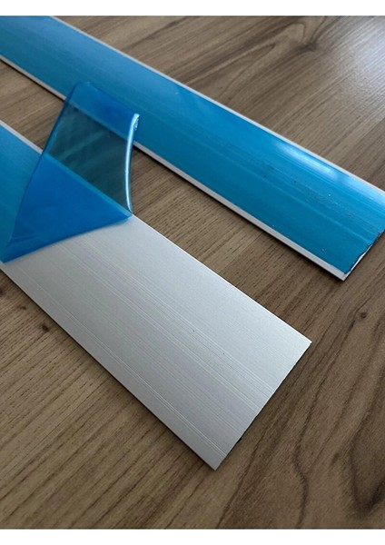 Alüminyum 6 cm Kapı Eşik Profili Parke Kapı Altı Çıtası Yapışkanlı 90 cm fiyatları