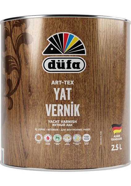 Yat Verniği Parlak 2.5 L 2,5 Litre