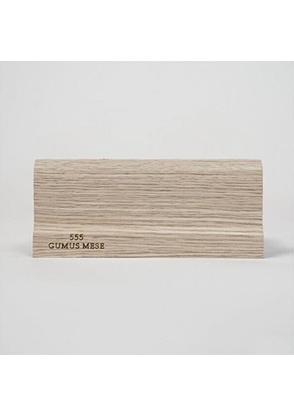 Laminant Parke Süpürgelik 8cm Gümüş Meşe 555
